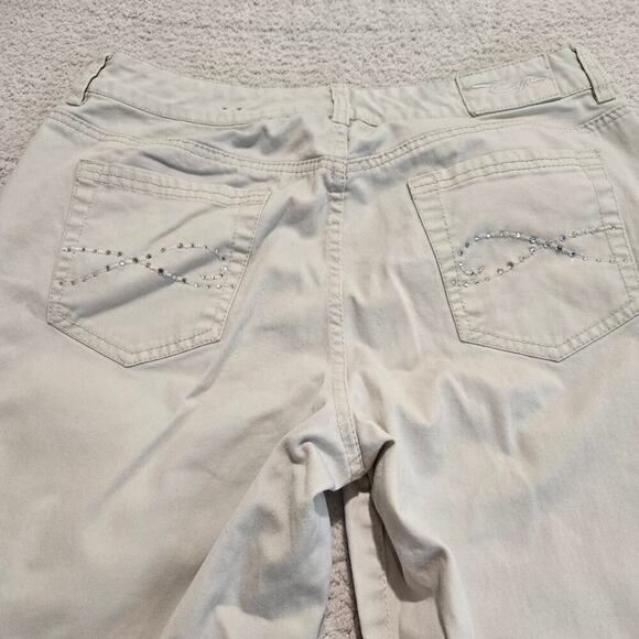 Chico's Beige Mid-rise Jeans Size 1.5 Short (10 Short) - Picture 8 of 12